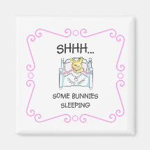 Shhhh… Aimant de sommeil de quelques lapins