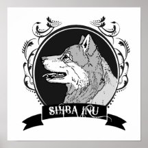 SHIBA INU (3) POSTER