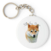Shiba Inu Dad 2 Key Chains