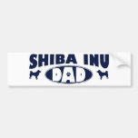 Shiba Inu Dad Bumper Sticker