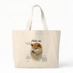 Shiba Inu History Design Tote Bags