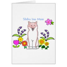 Shiba Inu Mom Card