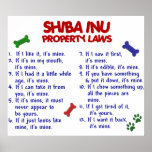SHIBA INU PL2 AFFICHES