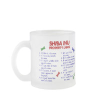 SHIBA INU Property Laws 2 Coffee Mug