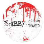 SHIBBY ACTION SPORTS STICKER