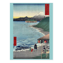 Shichirigaham by Ando,Hiroshige Postcard