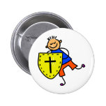 Shield of Faith Kid Buttons