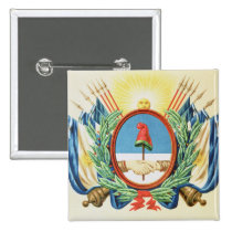 Shield of the Confederation of Argentina buttons