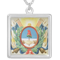 Shield of the Confederation of Argentina necklaces