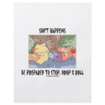 Shift Happens Be Prepared To Stop, Drop & Roll Flyers