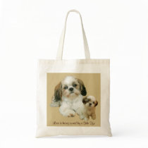 Shih Tzu Buddies Tote Bag