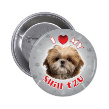 Shih tzu buttons