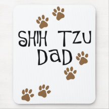 Shih Tzu Dad Mouse Pads