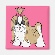Shih Tzu Gifts and Merchandise Magnets