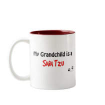Shih Tzu Grandchild Mugs