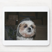 Shih Tzu Hat Mousepads