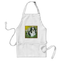 Shih Tzu in the Garden Apron