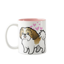Shih Tzu Love (puppy cut) Coffee Mugs