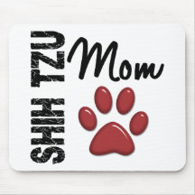 Shih Tzu Mom 2 Mousepad
