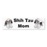 Shih Tzu Mom Bumper Sticker