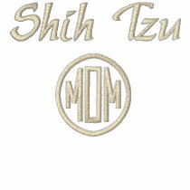 Shih Tzu Mom Gifts Embroidered Shirt