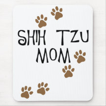 Shih Tzu Mom Mouse Pad