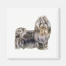 Shih Tzu Refrigerator Magnets