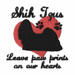 Shih Tzus Leave Paw Prints Hoodie