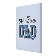 ShihPoo DAD Canvas Prints