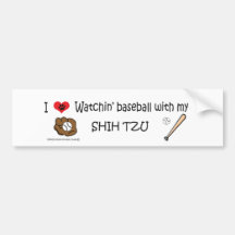 SHIHTZU BUMPER STICKERS