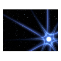 Shiing Star Postcard