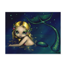 "Shimmering Mermaid" Postcard