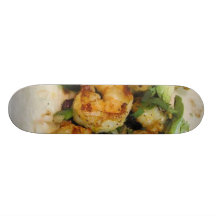 Shimp Tacos Limes Burritos Avocados Custom Skateboard