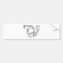 Shin yud 004 bumper stickers