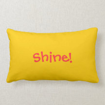 "Shine" Lumbar Pillow