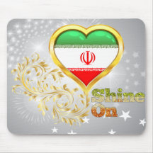 Shine On Iran Mousepads