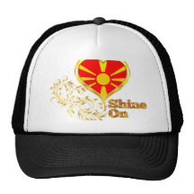 Shine On Macedonia Mesh Hat