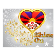 Shine On Tibet Postcards