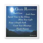 Shine Your Light Gentle Reminders Magnet