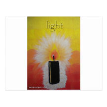 Shine your light post card