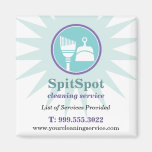 Shining Bright Cleaning Service Magnet