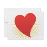 shining love personalized invitation