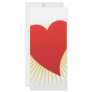 shining love rack card