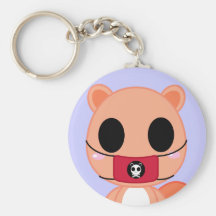 Shino the Squirrel Keychain
