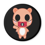 Shino the Squirrel Refrigerator Magnets