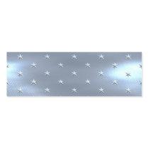 Shiny Brushed Star Metallic Texture Business Card Template