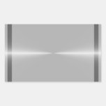 Shiny Like Steel Metal Background Template Rectangular Stickers