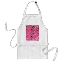 Shiny Metallic Girly Pink Diamond Sissy Sassy Aprons