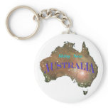 Shiny New Australia Keychain