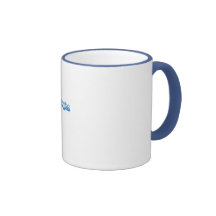 ShinySho pale blue ringer mug